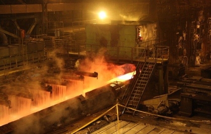 تولید اولین مقطع Beam Blank کشور در ذوب آهن اصفهان